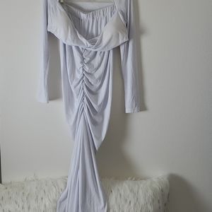 White Top & Skirt Set